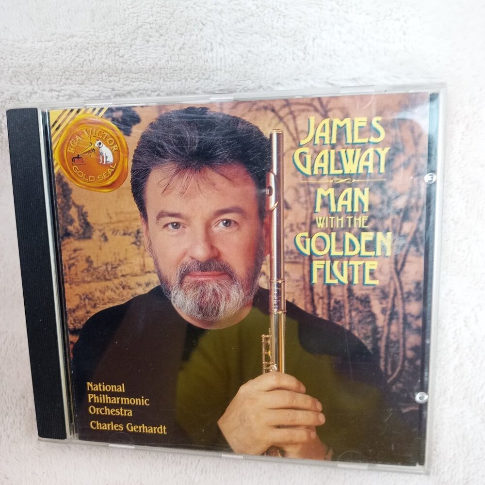 James Galway Man with the Golden Flute 1992 Audio Music CD
